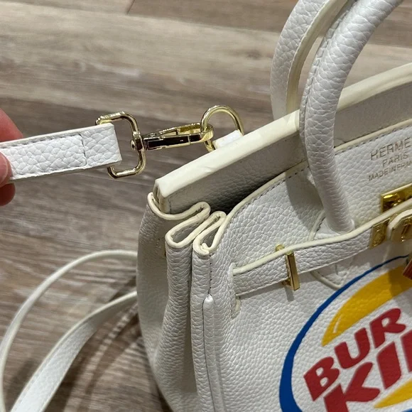 NWT! Authentic Seth Fountain 2023 Novelty “Burkin” Bag - Picture 14 of 15